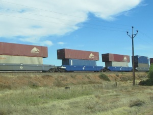 Freight Train - Double Decker Containers